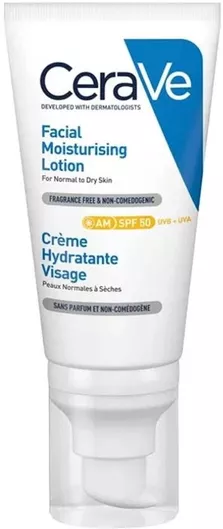 Κρέμα Προσώπου CeraVe Facial Moisturising Lotion AM SPF50 52ml