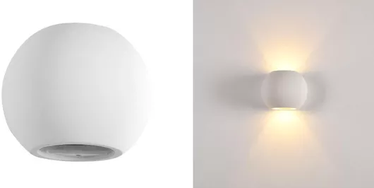 Φωτιστικό Τοίχου Adeleq Μοντέρνο με Ντουί G9 Λευκό
