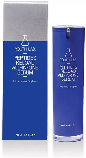 Serum Προσώπου Youth Lab. Peptides Reload All-in-One Ενυδατικό & Αντιγηραντικό με Βιταμίνη C & Πεπτίδια για Λάμψη & Σύσφιξη 30ml