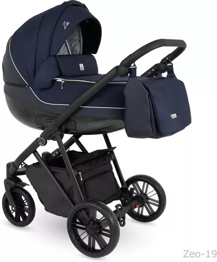 Καρότσι Μωρού Camarelo 19 Zeo 3 σε 1 Navy από Νεογέννητο