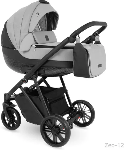Καρότσι Μωρού Camarelo Zeo 2 σε 1 Γκρι από Νεογέννητο