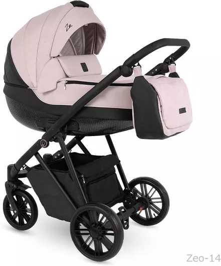 Καρότσι Μωρού Camarelo Zeo 3 σε 1 Ροζ από Νεογέννητο