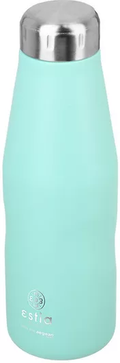 Estia Travel Flask Save Aegean Μπουκάλι Θερμός Inox BPA Free 350ml Bermuda Green