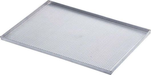 Λαμαρίνα Ψησίματος GNPORT Διάτρητη Αρτοποιίας από Αλουμίνιο Π78 x Β58 x Υ2cm