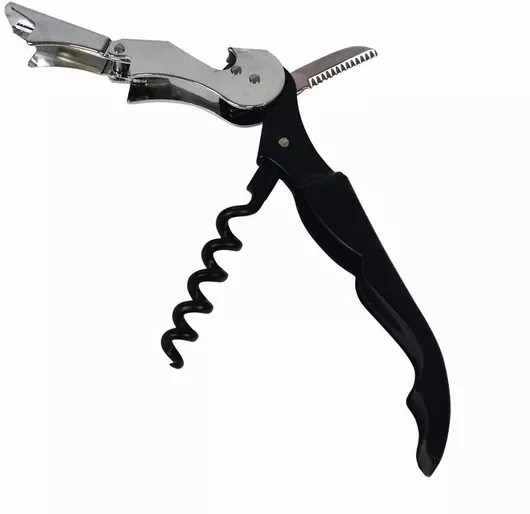 Ανοιχτήρι Επαγγελματικό Μεταλλικό Μαύρο