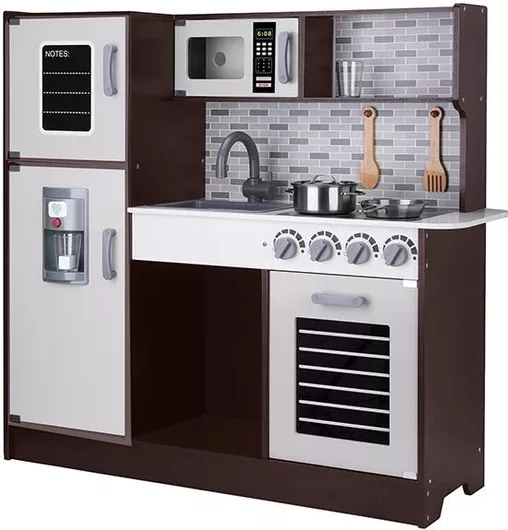Παιδική Κουζίνα Tooky Toys TK395 με Αξεσουάρ για 3+ Ετών Ξύλινα