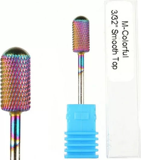 Φρέζα Τροχού Νυχιών COSMO-10464 Safety Καρβιδίου με Σχήμα Βαρελάκι
