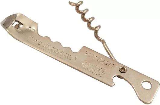 Ανοιχτήρι ΟΑΣΙΣ Μεταλλικό Ανοξείδωτο Ασημί