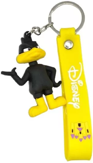 Μπρελόκ 3D Daffy Duck Looney Toons Disney 9682-k Κίτρινο