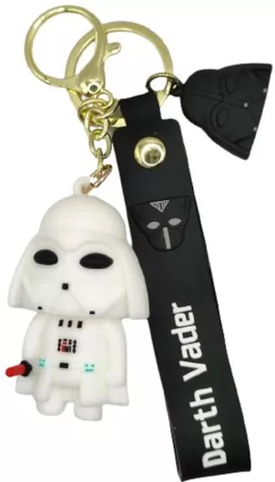 Μπρελόκ 3D Star Wars Darth Vader 9680-k Λευκό