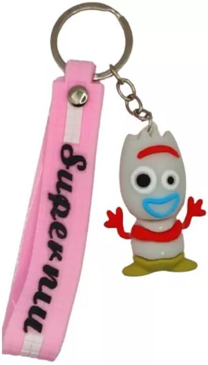 Μπρελόκ 3D Toy Story Forky Superniu 9685-k Ροζ