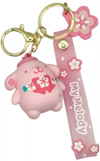 Μπρελόκ 3D Γουρουνάκι My Melody 9655-k Ροζ