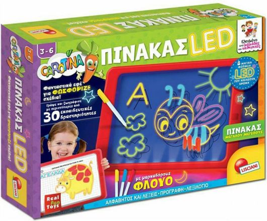 Πίνακας Lisciani Giochi Μαγνητικός με Led για 3+ Ετών