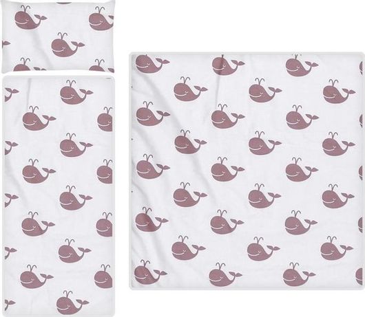 Σετ Προίκας Καροτσιού Lorelli Whales Μπεζ