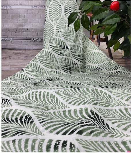 Μαξιλαροθήκες Ζεύγος MayHome 2020229013 Primavera με Φάσα 50x70cm Πράσινο