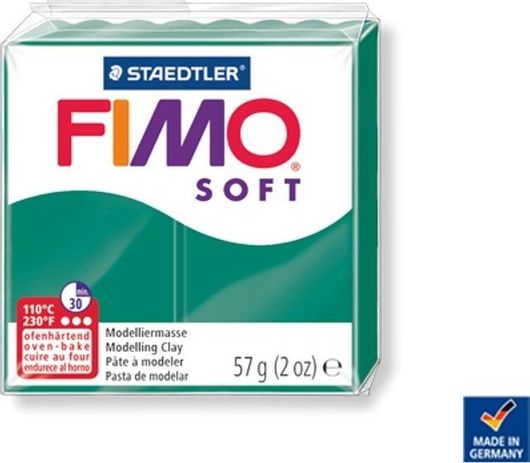 Πηλός Staedtler Simo Soft 57g Emerald