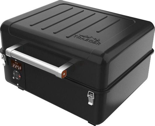 Ψησταριά Κάρβουνου Traeger Pellet Ranger TFT18KLDE Φορητή με Καπάκι 53x51cm