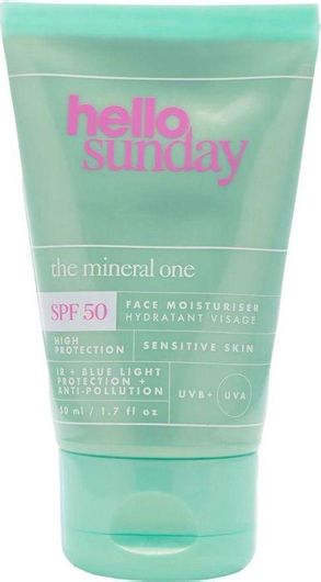 Αντηλιακό Προσώπου Hello Sunday The Mineral One Sensitive Skin Mineral Κρέμα SPF50 50ml