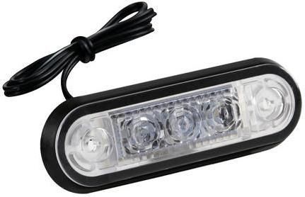 Φως Όγκου Φορτηγού Lampa 24V 3LED 80x22mm 24V 1τμχ Μπλε