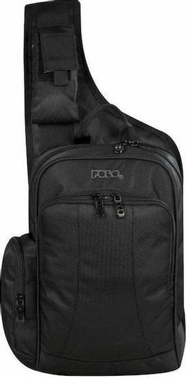 Ανδρική Τσάντα Στήθους Polo Crosswide Soulder Μαύρο