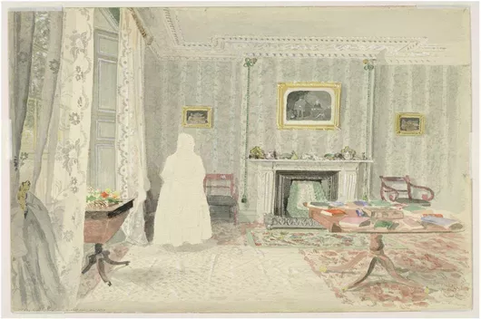Πίνακας Sitting Room, 7 Owen's Row, Islington by Richard Parminster Cuff 180x120cm