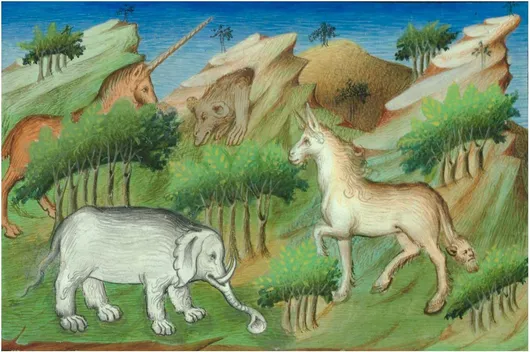 Πίνακας Livre de merveilles, manuscript of Paris, Bibliothèque nationale (1410 -1412) by Master of Egerton et al 200x130cm