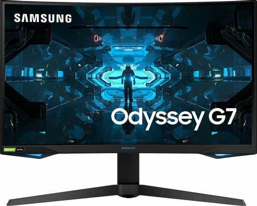 Οθόνη Υπολογιστή Samsung Odyssey G7 LC27G75TQSRXEN VA HDR Curved Gaming Monitor 27" QHD 2560x1440 240Hz με Χρόνο Απόκρισης 1ms GTG