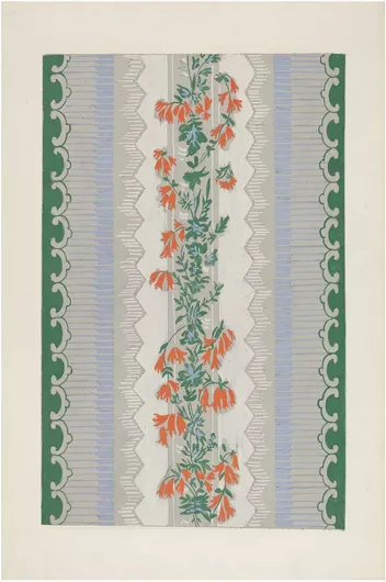 Πίνακας Wallpaper (1935–1942) by Mina Lowry 120x180cm