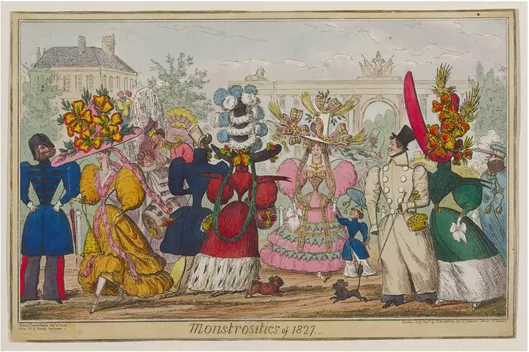 Πίνακας Caricature, from Monstrosities of 1827 100x70cm