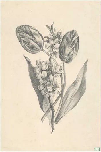 Πίνακας Flowers 20x30cm