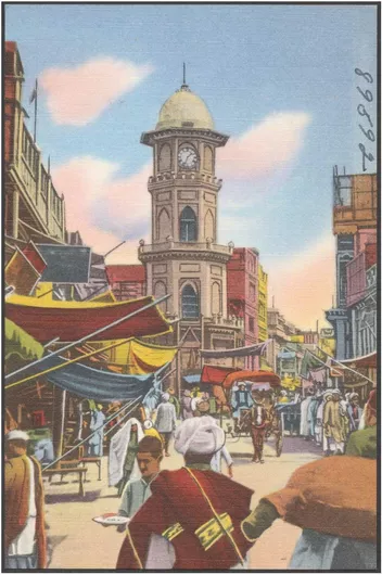 Πίνακας Street scene, Peshawer 20x30cm