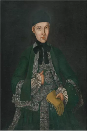 Πίνακας Baroness františka splényiová, born countess klobušická, Ján Gottlieb Kramer 70x100cm