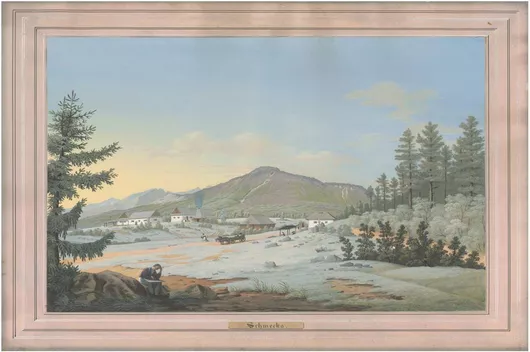 Πίνακας Dolny smokovec, Gustav Müller 80x50cm