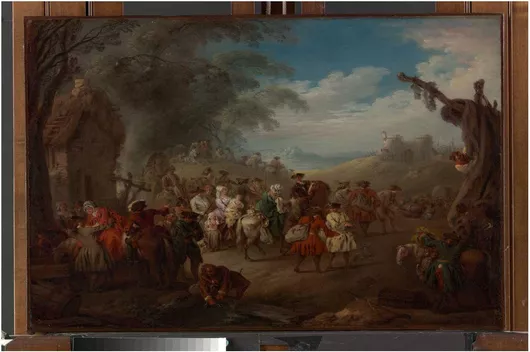 Πίνακας Troops on the March 170x115cm