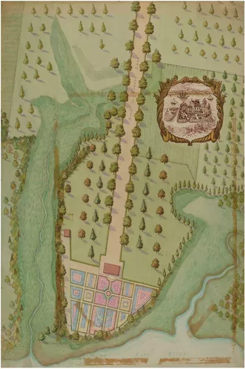 Πίνακας P. Stuyvesant Estate or Petersfield" (ca. 1936) by Tabea Hosier 70x100cm