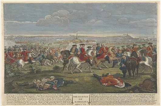 Πίνακας The Battle of Ramillies MDCCVI 90x60cm