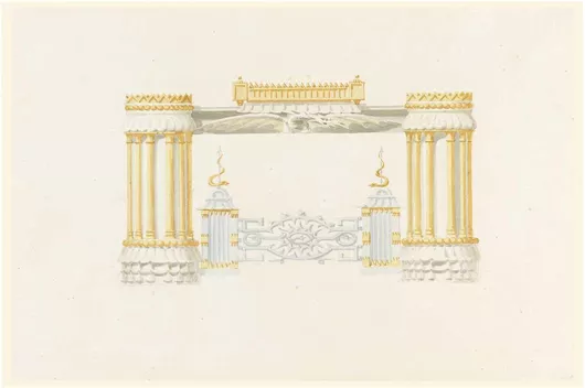 Πίνακας Mantelpiece Detail, Music Room, Robert Jones 100x70cm
