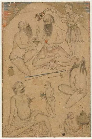 Πίνακας An Encampment of Yogis, India (Deccan, Aurangabad?) 40x65cm