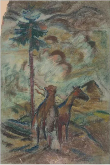 Πίνακας Oravec - study by Arnold Peter Weisz Kubínčan 100x150cm