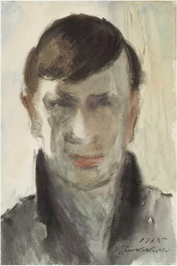 Πίνακας Miehen pää, 1915, Jalmari Ruokokoski 60x90cm