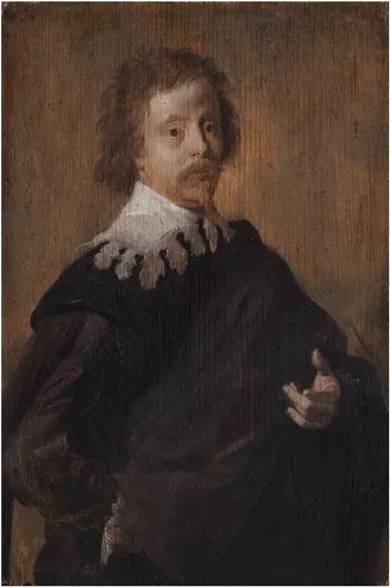Πίνακας Portrait of Cornelis van Poelenburgh by Anthony Van Dyck 130x200cm
