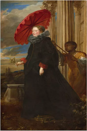 Πίνακας Marchesa Elena Grimaldi Cattaneo (1623) by Sir Anthony van Dyck 100x150cm