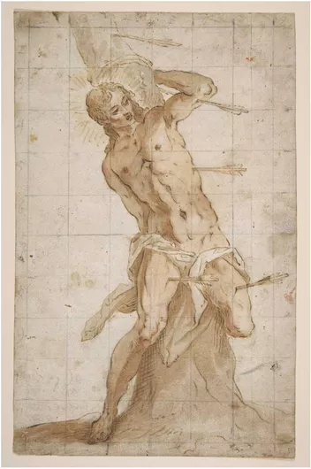 Πίνακας Saint Sebastian by Hans Friedrich Schorer 130x200cm