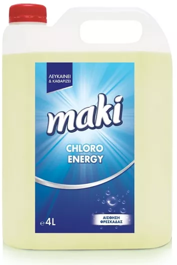 Χλωρίνη Maki Chloroenergy 4lt