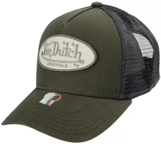 Jockey Von Dutch Trucker Boston Χακί