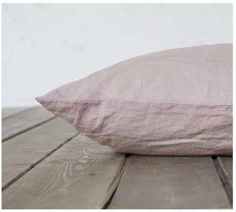 Σεντόνια Nima Διπλό 260x200cm Μονόχρωμο Ροζ