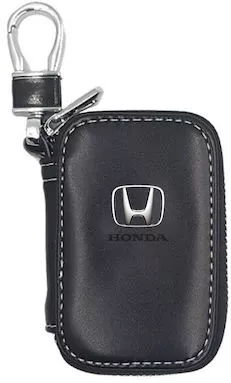 Κλειδοθήκη Αυτοκινήτου Glatt Honda από Δερματίνη Μαύρο