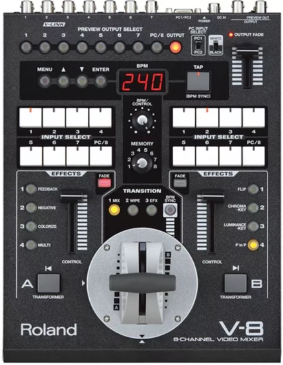 Video Mixer Roland V-8 8-CH