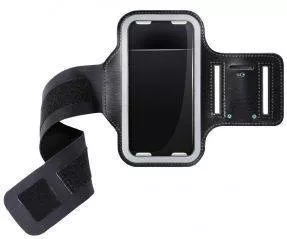 Θήκη Κινητού Χειρός Lampa ΧΕL.P16154/T Arm Band ΜΑΧ 5,5" με Ελαστικό Ιμάντα & Velcro Μαύρο