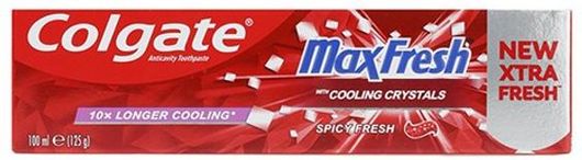 Colgate Max Fresh Cooling Crystals Spicy Fresh Οδοντόκρεμα κατά της Τερηδόνας 100ml